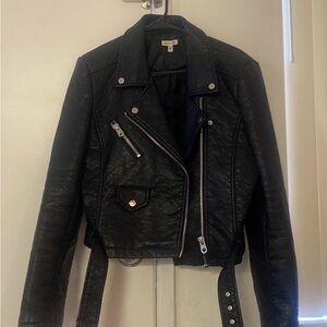 Silence +Noise Fuxleather Jacket